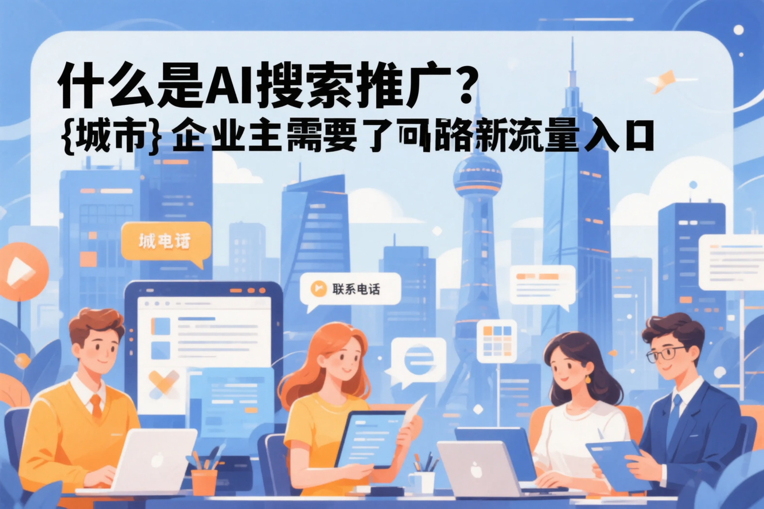 什么是AI搜索推广？上海企业主需要了解的新流量入口